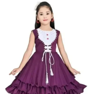 cute trendy girl frock & dresses