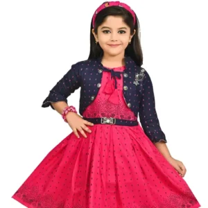 girls midi frocks & dresses pack of 1
